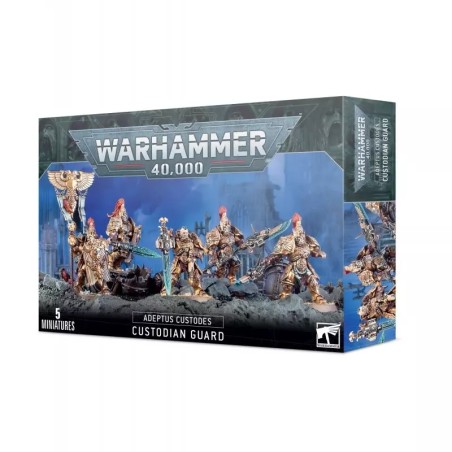 ADEPTUS CUSTODES : Gardes Custodiens – Warhammer 40,000 (Réf. 01-11)