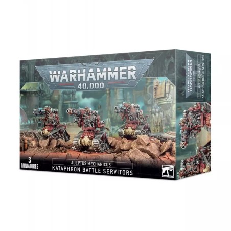 ADEPTUS MECHANICUS : Serviteurs de Bataille Kataphrons – Warhammer 40K (Réf. 59-14)
