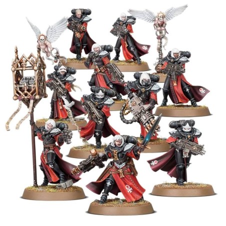 ADEPTA SORORITAS – Sœurs de Bataille (10 figurines) – Warhammer 40,000 52-20