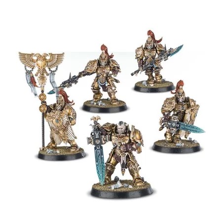 ADEPTUS CUSTODES : Gardes Custodiens – Warhammer 40,000 (Réf. 01-11)