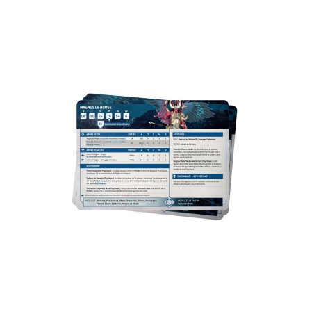 Cartes Techniques : Thousand Sons (Réf. 36-02) – Warhammer 40,000