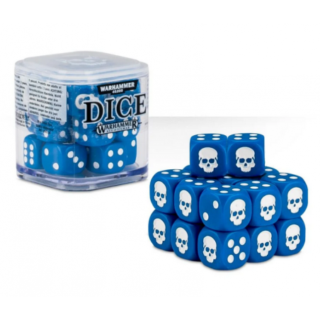 Jeux de Dés 12mm x20 - Citadel  (65-36) bleu