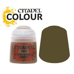 Citadel Base – Steel Legion Drab (12 ml – Réf. 21‑17)