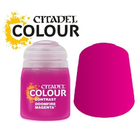 Citadel Contrast – Doomfire Magenta (18 ml – Réf. 29‑66)