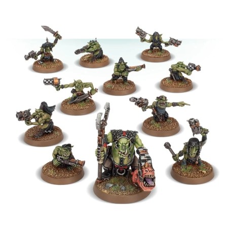 Warhammer 40k – ORKS : Fouettard et Gretchins (13 figurines) (Réf. 50-16)