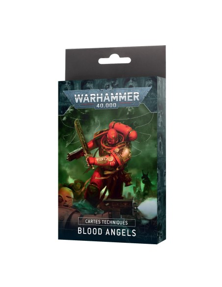 Warhammer 40k - Cartes Techniques – Blood Angels ( Réf. 41-04)