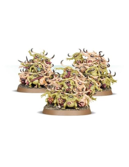 Maggotkin of Nurgle - Nuées de Nurglings (3 figurines)  (Réf. 97-18)