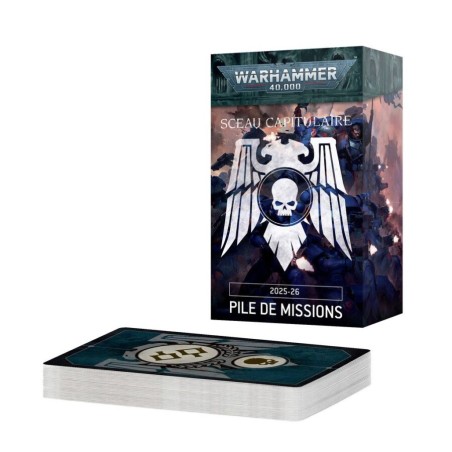 Warhammer 40k - Sceau Capitulaire – Pile de Missions ( Réf. 40-65)