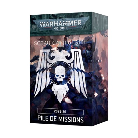 Warhammer 40k - Sceau Capitulaire – Pile de Missions ( Réf. 40-65)