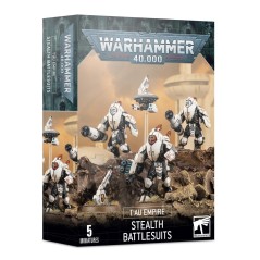 Warhammer 40K - T’AU Empire - Exo-Armures Stealth (3 figurines) ( Réf. 56-14)