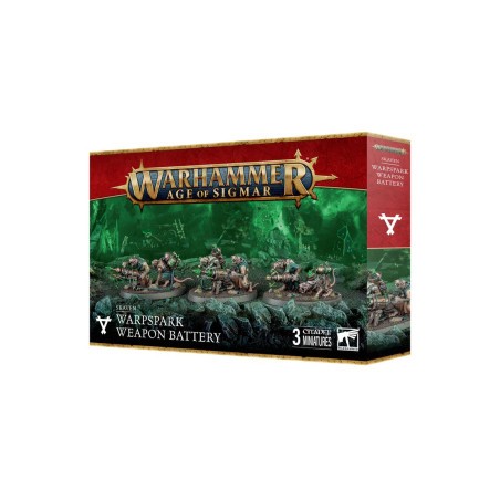 Warhammer Age Of Sigmar - Skaven - Batterie d'armes : Malétincelle (3 figurines)  (Réf. 90-45)