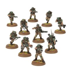 Warhammer 40K - ASTRA MILITARUM - Troupe de choc Cadiennes (10 figurines) ( Réf. 47-33) 2