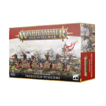 Warhammer Age Of Sigmar - Cities of Sigmar - Fusiliers des guildes franches (11 figurines)  (Réf. 86-19)