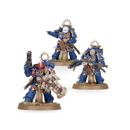 Warhammer 40K - Space  Marines - Vétérans Bladeguard (3 figurines) (Réf. 48-44)