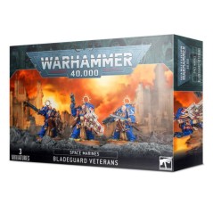 Warhammer 40K - Space  Marines - Vétérans Bladeguard (3 figurines) (Réf. 48-44)