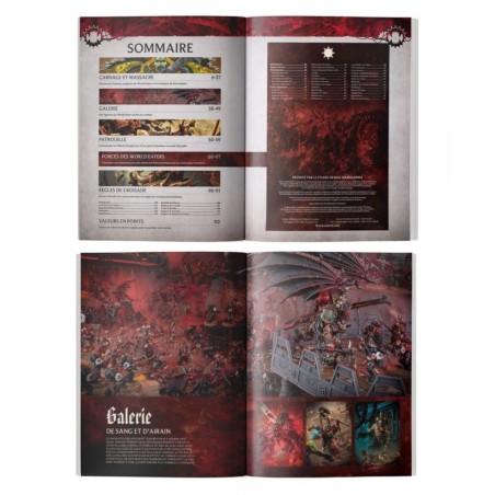 Warhammer 40K – Codex: World Eaters (Français) (Réf. 67-01)