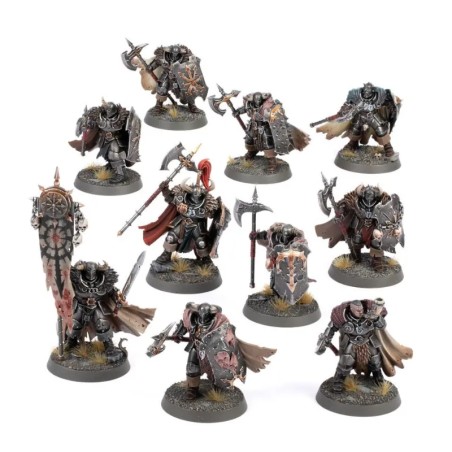 Warhammer Age of Sigmar – GUERRIERS DU CHAOS – Guerriers du Chaos (10 figurines) (Réf. 83-06)