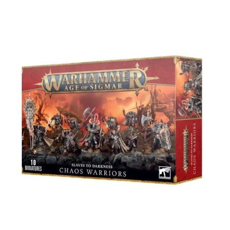 Warhammer Age of Sigmar – GUERRIERS DU CHAOS – Guerriers du Chaos (10 figurines) (Réf. 83-06)