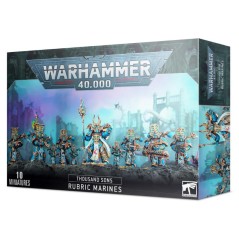 Warhammer 40K – THOUSAND SONS – Marines Rubricae (10 figurines) (Réf. 43-35)