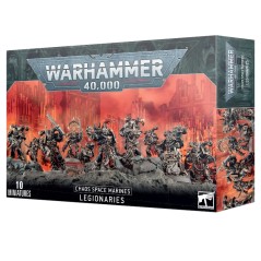 Warhammer 40K – SPACE MARINES DU CHAOS – Légionnaires (10 figurines) (Réf. 43-06)