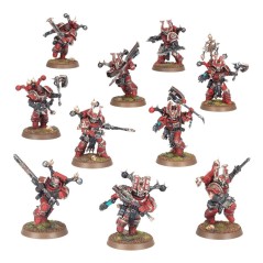Warhammer 40K – WORLD EATERS – Berserkers de Khorne (10 figurines) (Réf. 43-10) 2