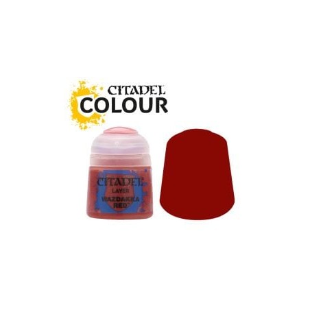 Citadel Layer – Wazdakka Red (12 ml, Réf. 43-07)