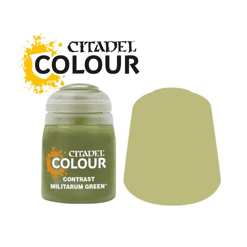 Citadel Contrast – Militarum Green (18 ml, Réf. 29-24)