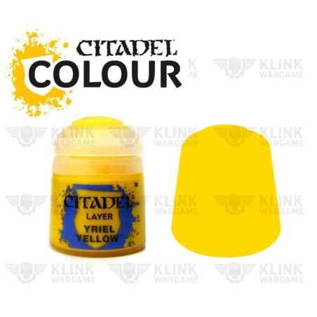 Citadel Layer – Yriel Yellow (12 ml, Réf. 22-01)