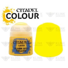 Citadel Layer – Flash Gitz Yellow (12 ml, Réf. 22-02)