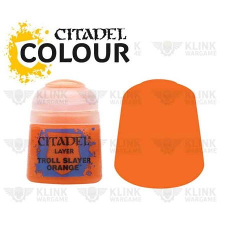 Citadel Layer – Troll Slayer Orange (12 ml, Réf. 22-03)