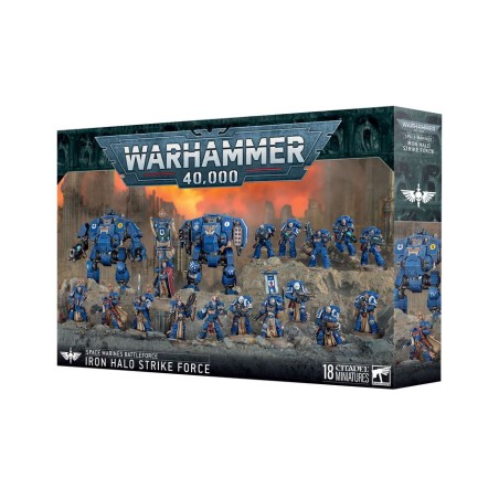 Warhammer 40K – SPACE MARINES – Force de Frappe Halo de Fer (Réf. 71-48)