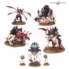 Warhammer 40K – TYRANIDS – Bataillon : Ruée Broyeuse (Réf. 71-51) 2
