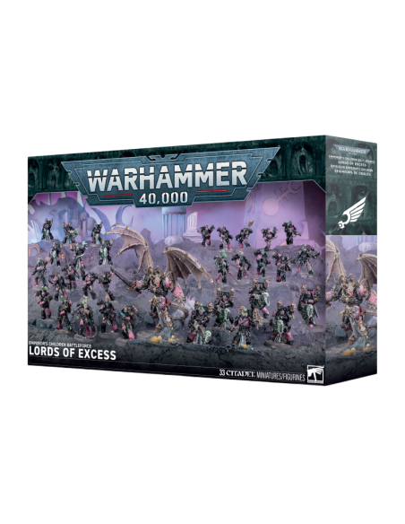 Bataillon Emperor's Children Seigneurs de l'Excès Réf 37-12 Warhammer 40k