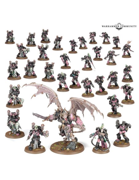 Bataillon Emperor's Children Seigneurs de l'Excès Réf 37-12 Warhammer 40k