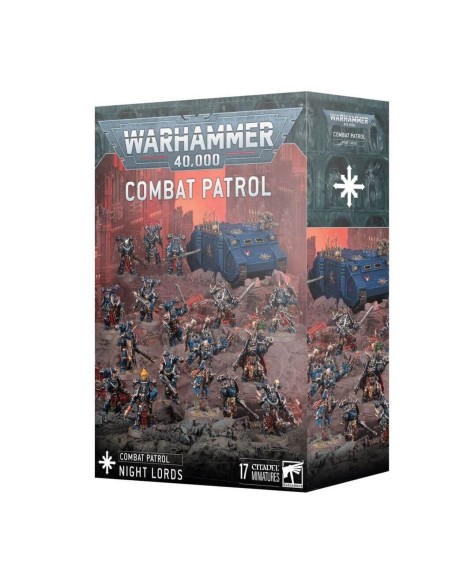 Patrouille Combat Patrol Night Lords Space Marines du Chaos Réf 73-432 Warhammer 40k