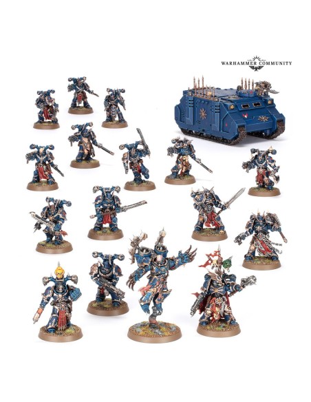 Patrouille Combat Patrol Night Lords Space Marines du Chaos Réf 73-432 Warhammer 40k