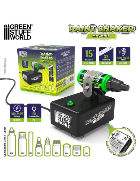 Mélangeur de peinture électrique Tabletop Paint Shaker Green Stuff World Réf 5369