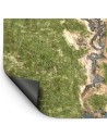 Tapis de jeu Duskriver Meadows 44x60 pouces Green Stuff World Réf 6350 Wargame Mat