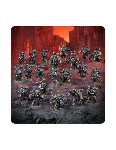 CHAOS SPACE MARINE - Patrouille Iron Warriors