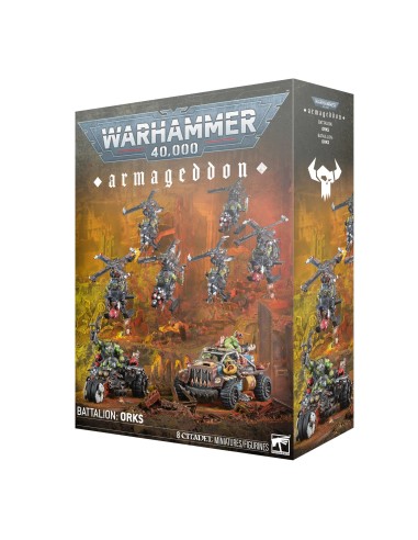 Bataillon Orks d'Armageddon – Armée Warhammer 40,000