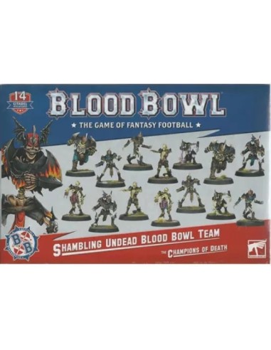 Boîte d'équipe Vampires Blood Bowl The Drakfang Thirsters - 14 figurines Citadel