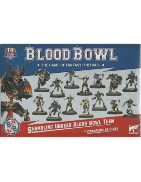 Boîte d'équipe Vampires Blood Bowl The Drakfang Thirsters - 14 figurines Citadel