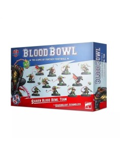 Boîte d'équipe Skaven Blood Bowl The Skavenblight Scramblers - 12 figurines Citadel