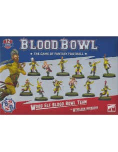 Boîte d'équipe Elfes Sylvains Blood Bowl Athelorn Avengers - 12 figurines Citadel
