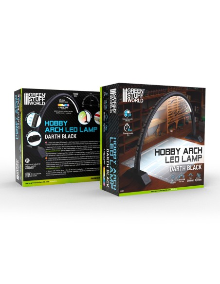 Boîte d'origine Lampe LED Hobby Arch Darth Black Référence 11060 Green Stuff World
