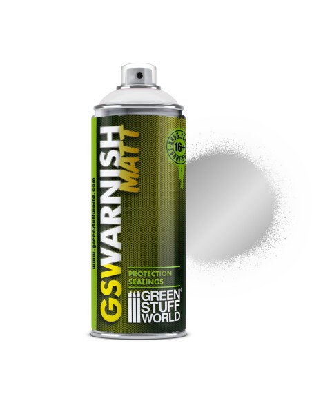 Bombe de vernis brillant en spray GS_WARNISH GLOSS 400ml Green Stuff World