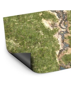 Tapis de jeu néoprène XL 120x180cm Duskriver Meadows Green Stuff World