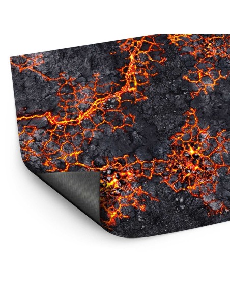Tapis de jeu néoprène XL 120x180cm Flamecoil Path Green Stuff World