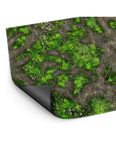 Tapis de jeu néoprène XL 120x180cm Boneblight Marsh Green Stuff World
